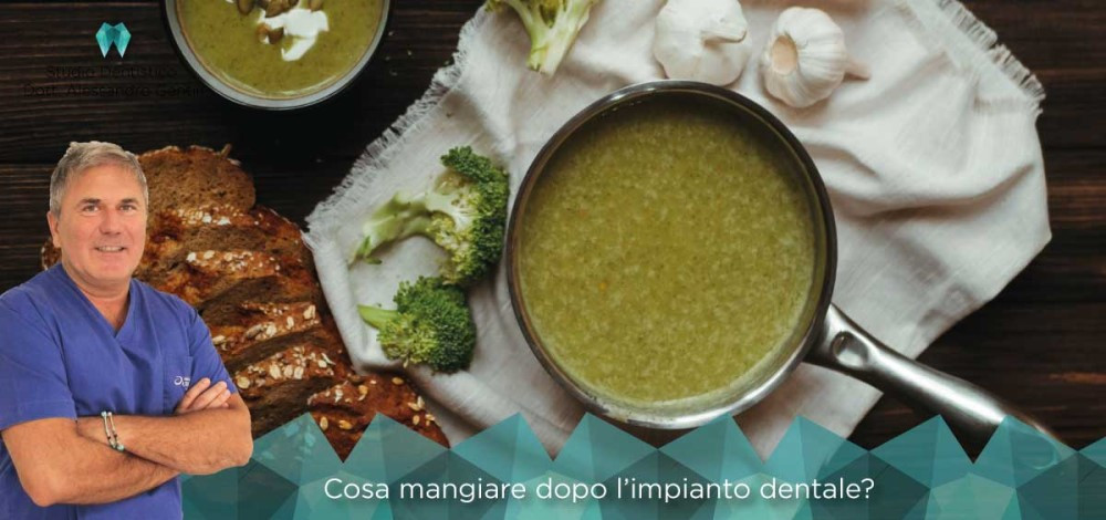 Cosa Mangiare Dopo l’impianto dentale?